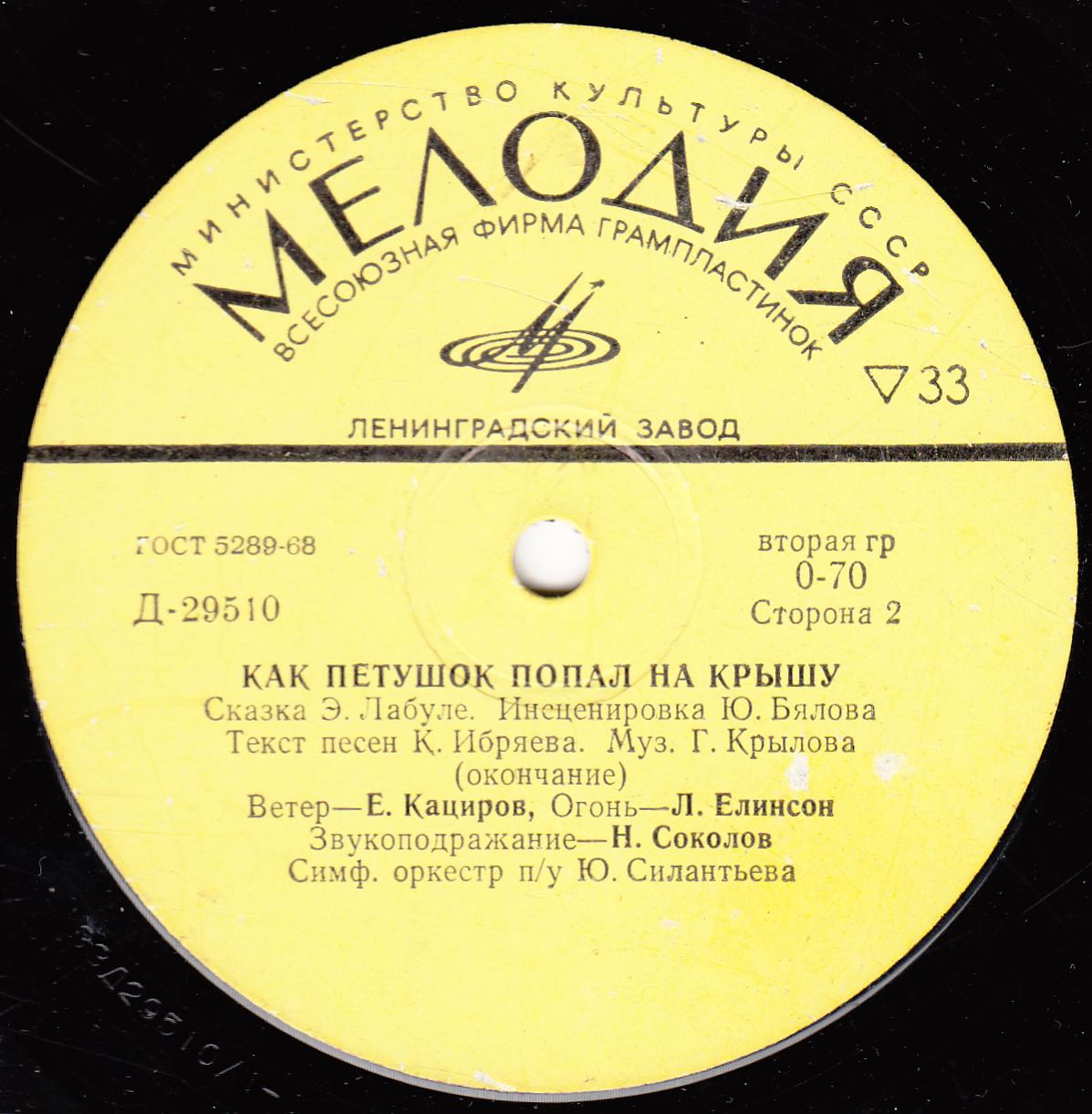 Э. Лабуле - Как петушок попал на крышу