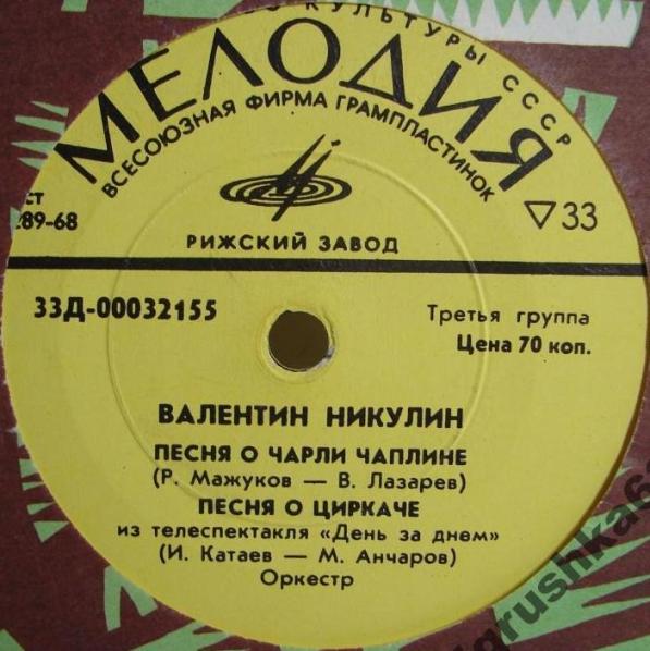 Валентин НИКУЛИН