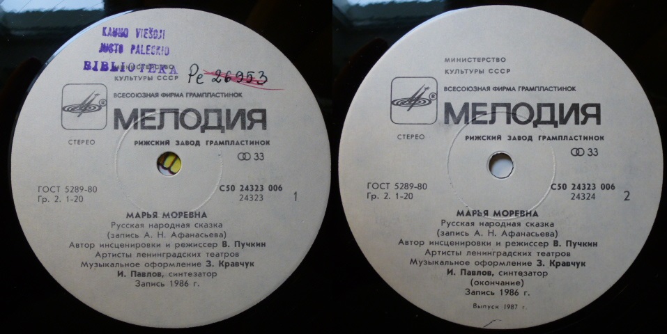 Марья Моревна, русская народная сказка (инсценировка)