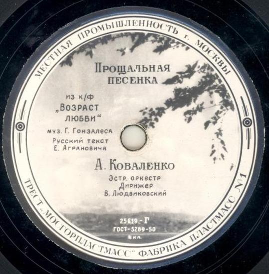 А. А. Коваленко - Прощальная песенка / Студенческая песня