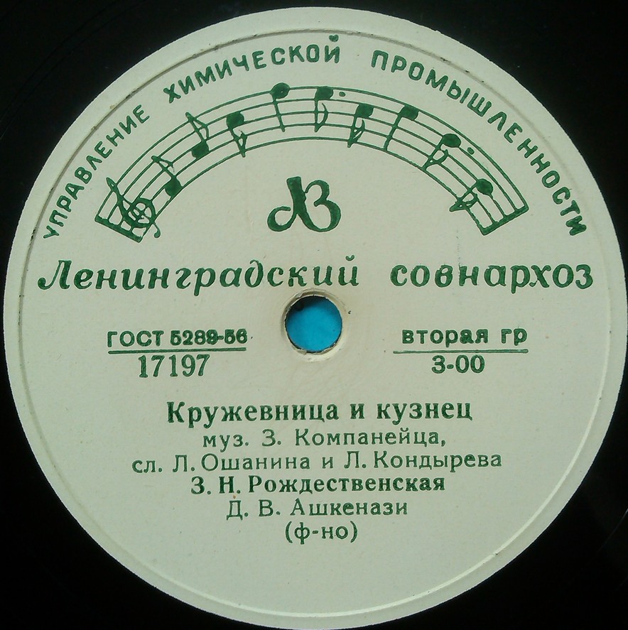 З. Н. Рождественская — Девичья ласковая / Кружевница и кузнец