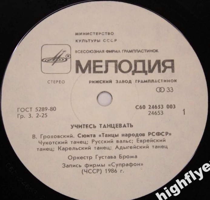 УЧИТЕСЬ ТАНЦЕВАТЬ (3). В. Гроховский: