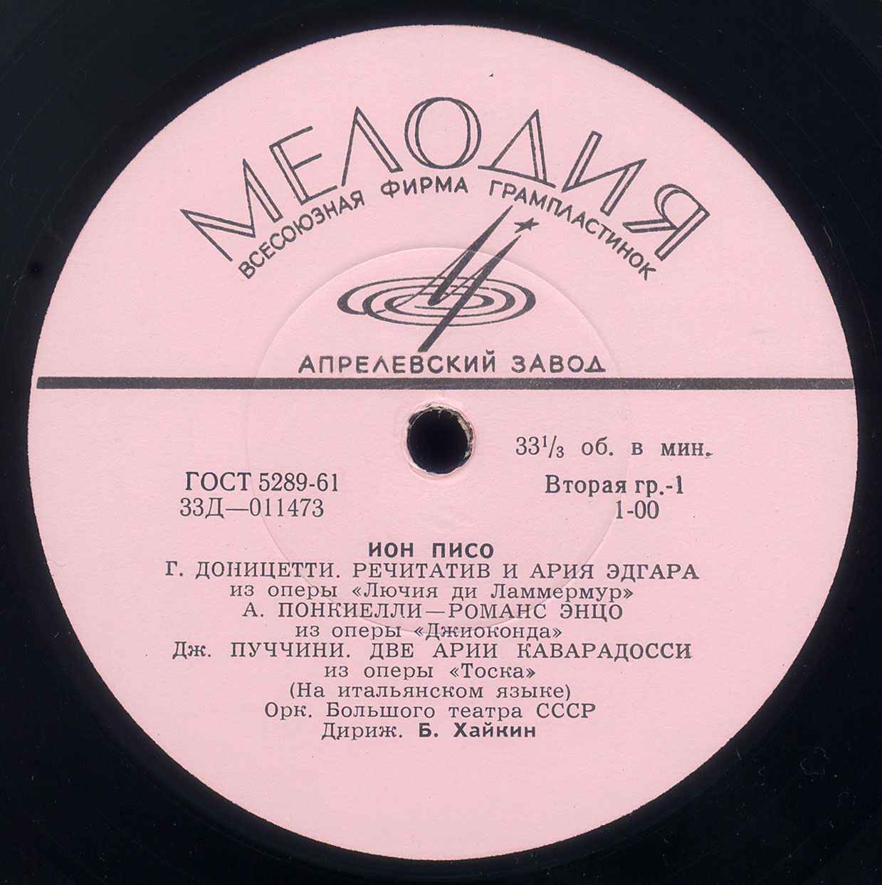 Ион ПИСО (тенор)