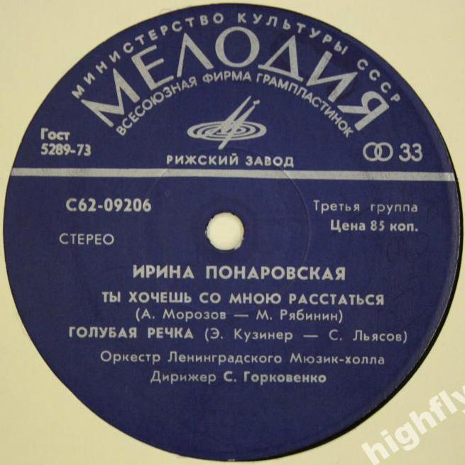 Ирина Понаровская