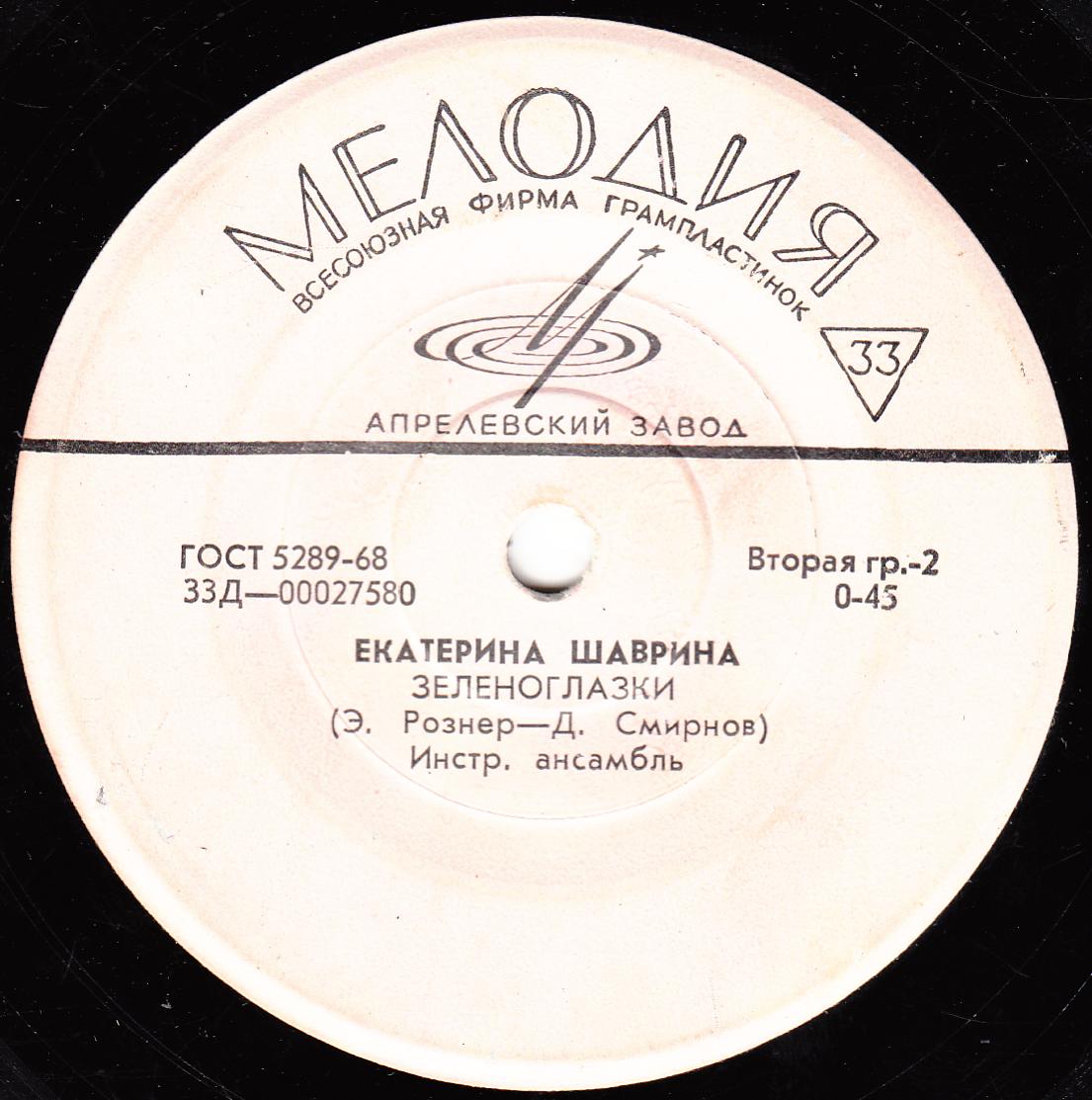 ШАВРИНА Екатерина