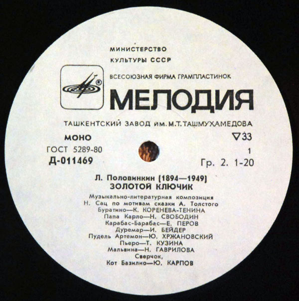 Золотой ключик