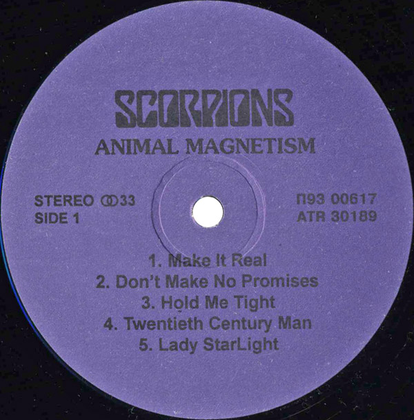 SCORPIONS. Animal Magnetism
