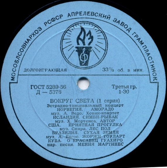 ВОКРУГ СВЕТА (1-я серия)