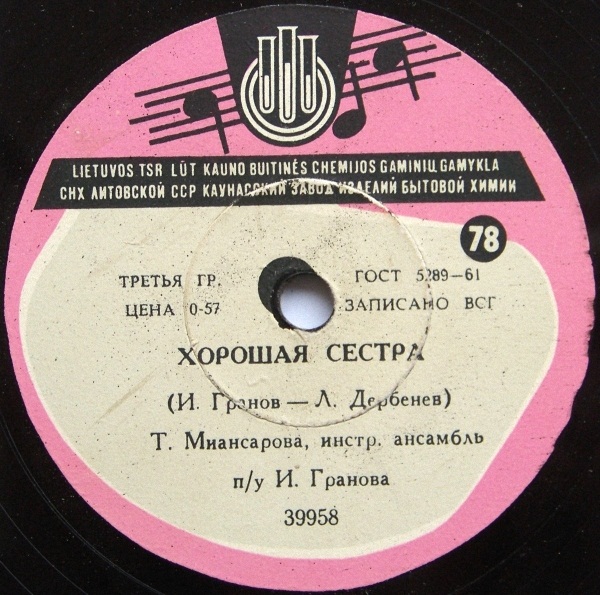 Тамара Миансарова - Бабушка, научи меня танцевать / Хорошая сестра