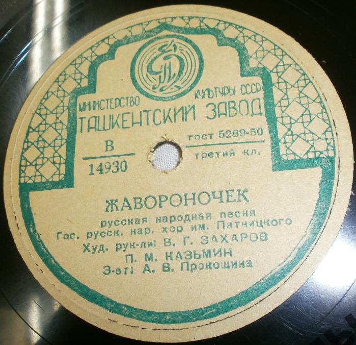 Скоро, скоро день проходит / Жавороночек