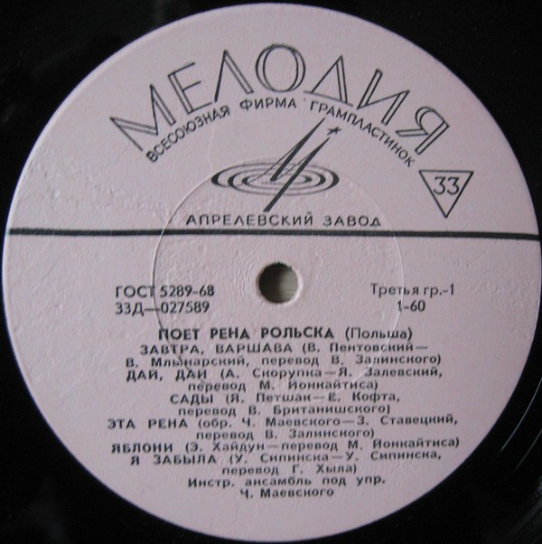 РОЛЬСКА Рена (Польша)