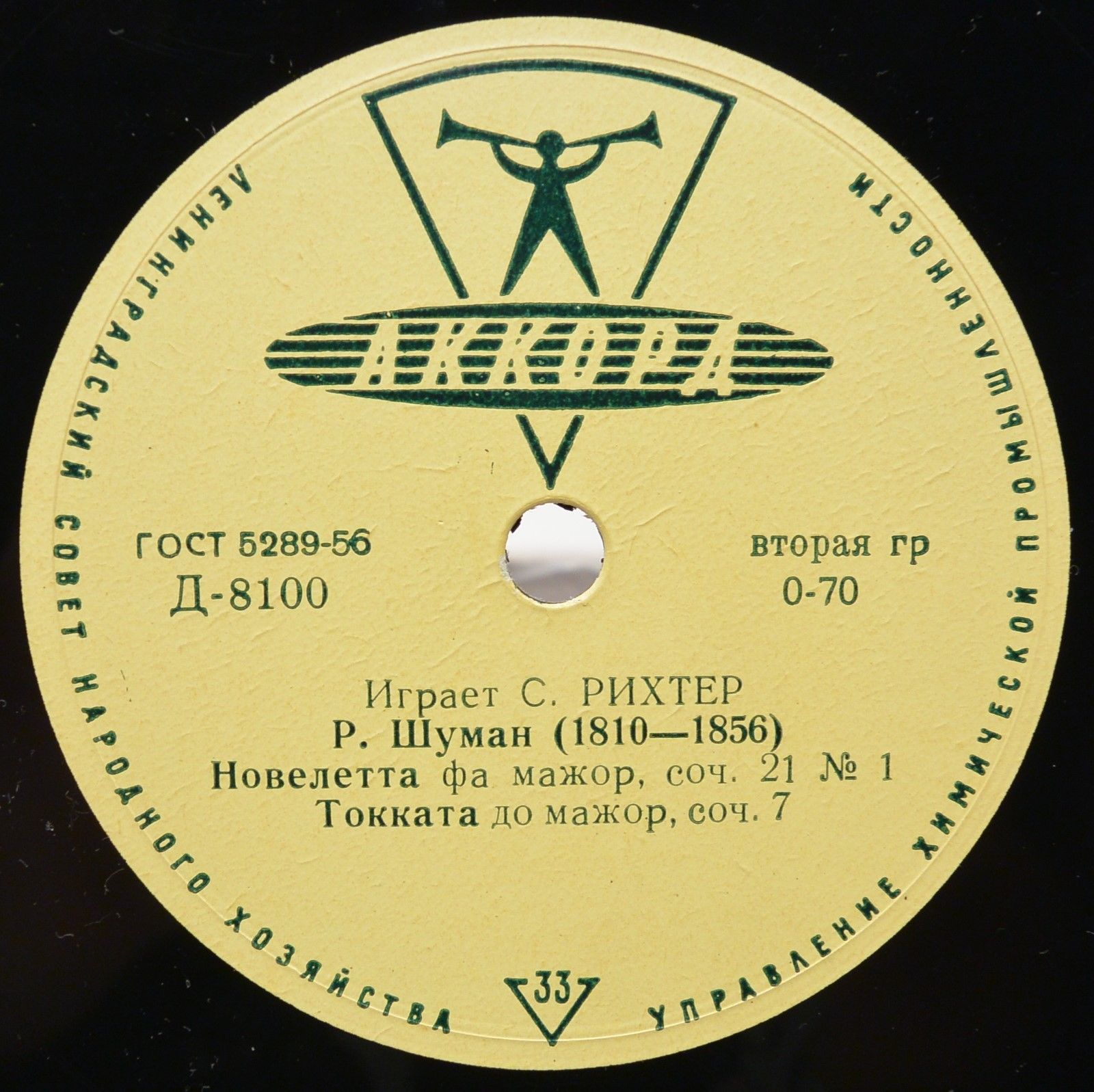 Играет Святослав Рихтер (ф-но)
