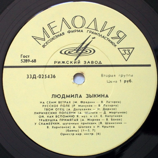 Людмила Зыкина