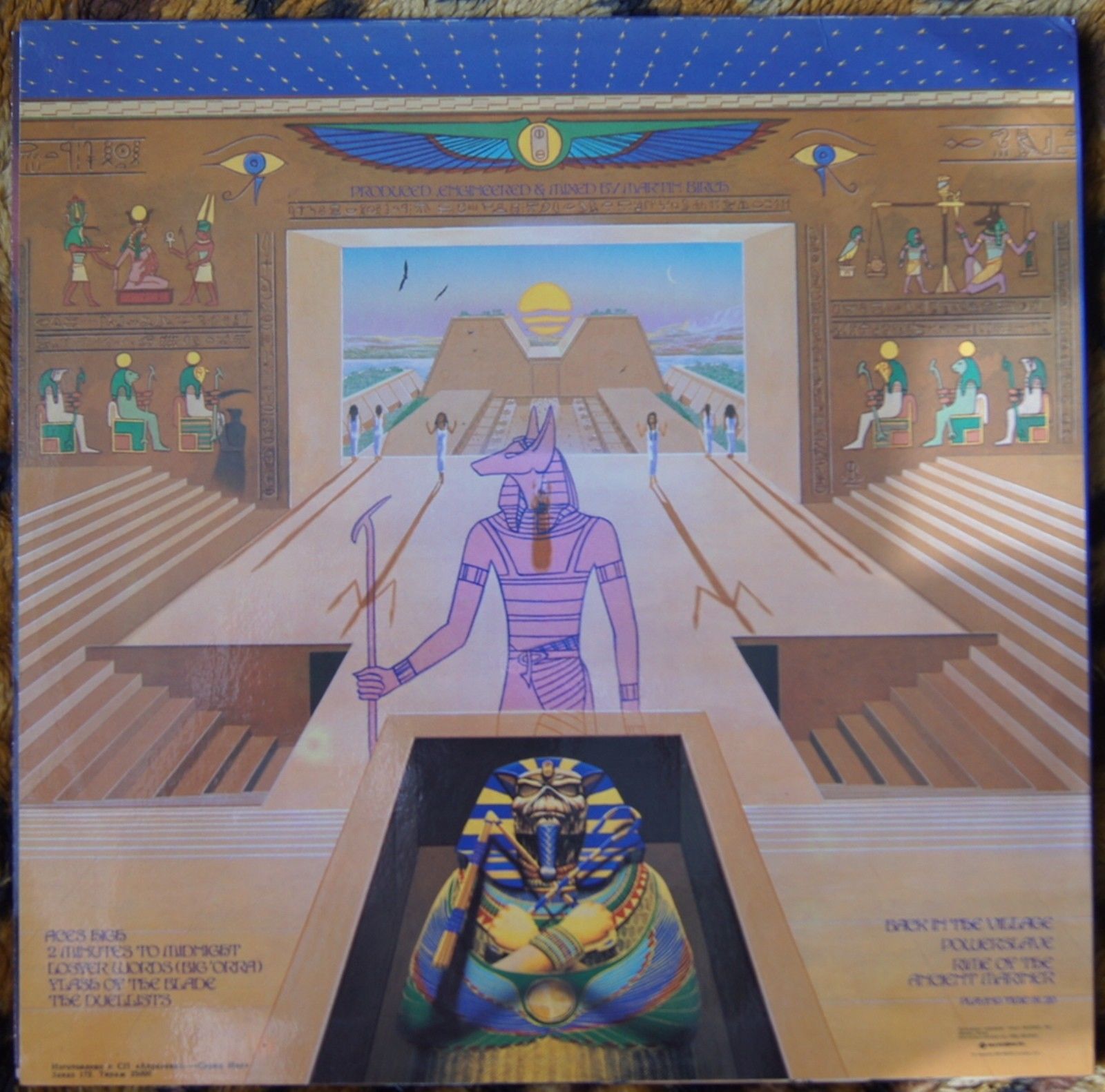 IRON MAIDEN «Powerslave» (запись 1984г.)