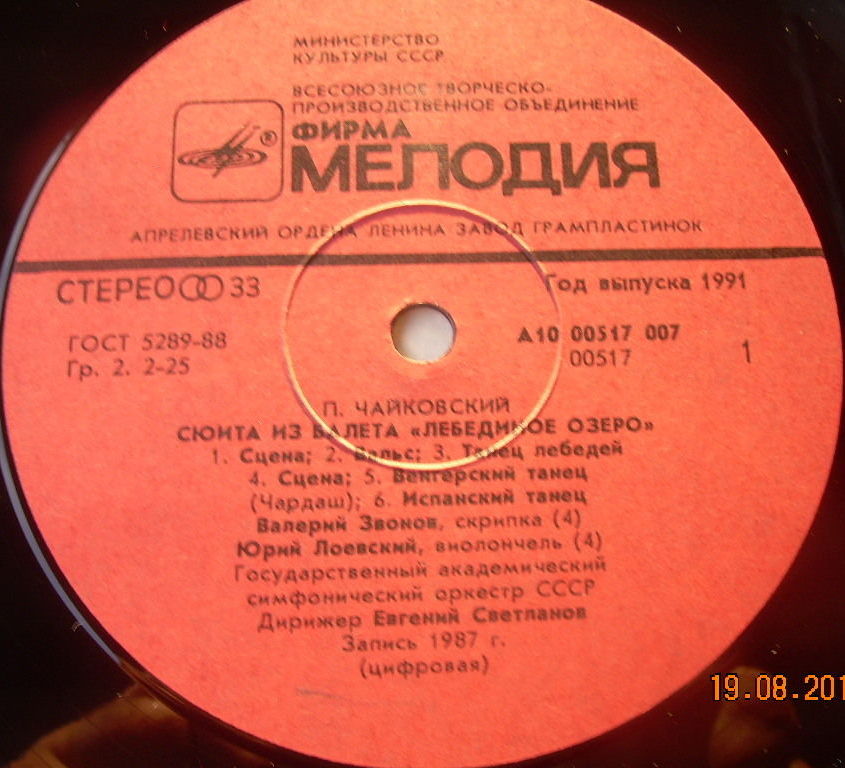 П. ЧАЙКОВСКИЙ (1840-1893). дир. Е. Светланов