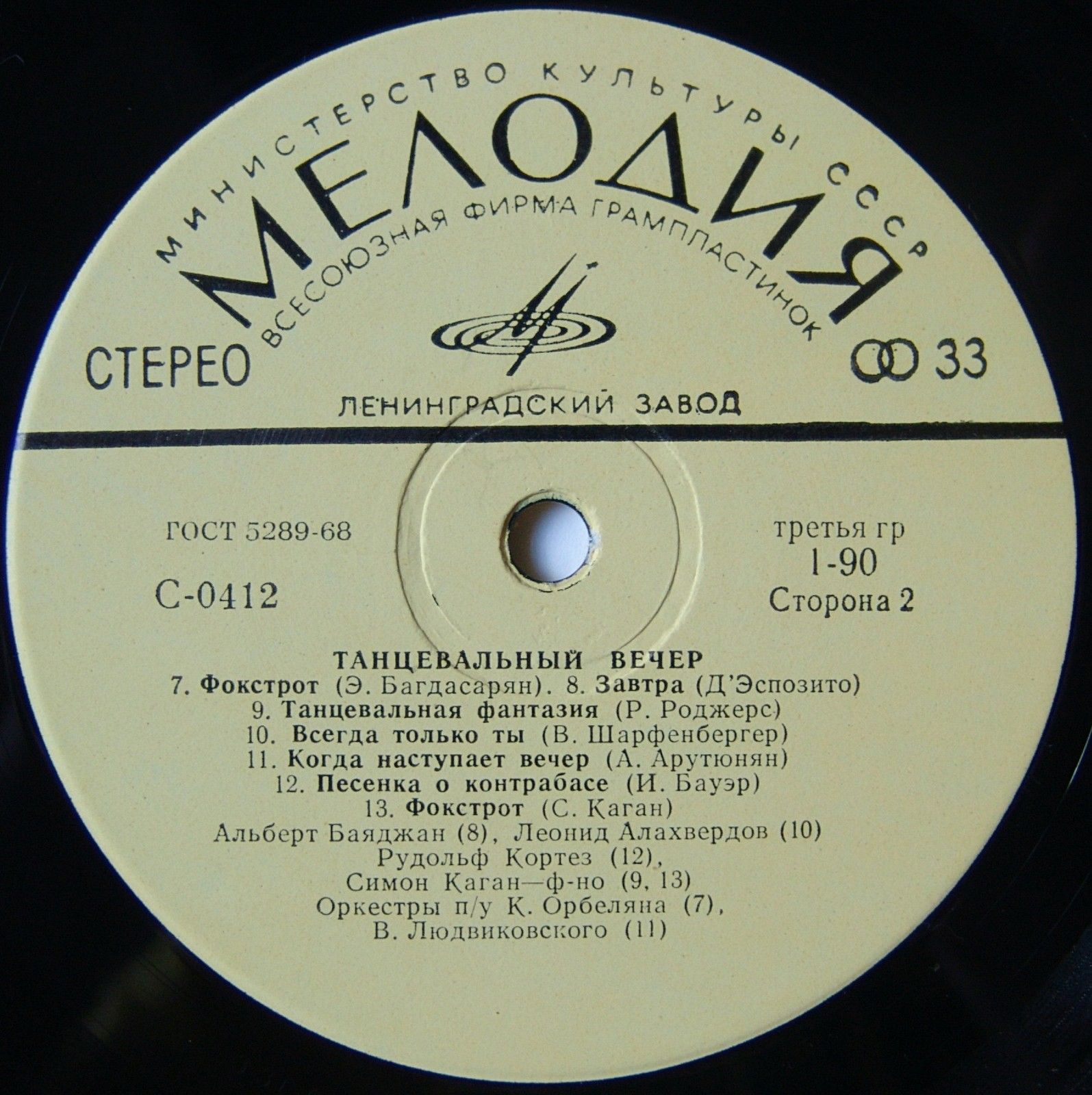 ТАНЦЕВАЛЬНЫЙ ВЕЧЕР