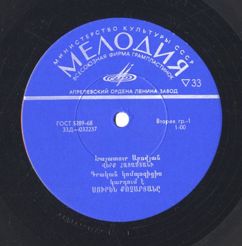 Хачатур Абовян. Раны Армении