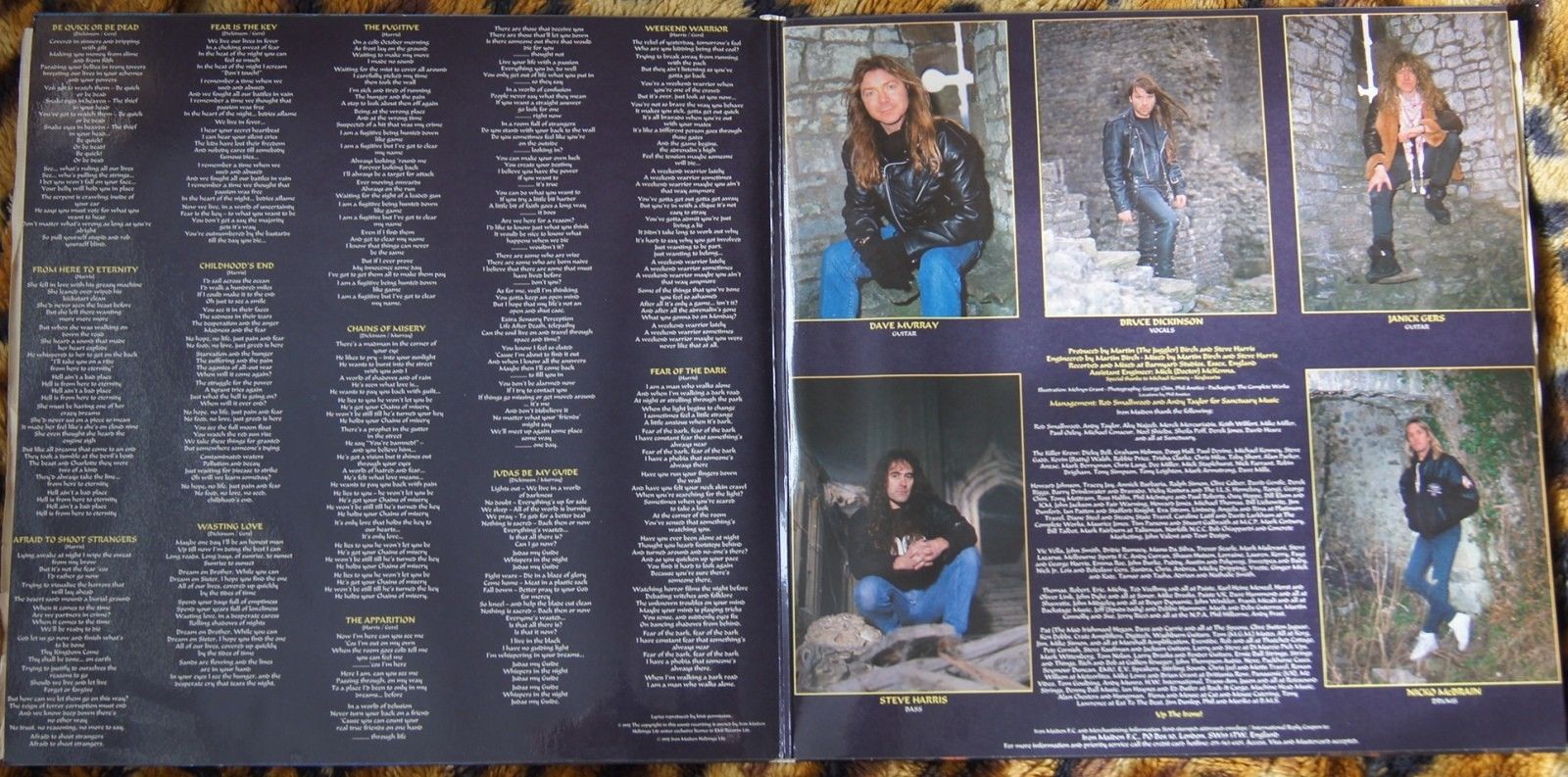 IRON MAIDEN «Fear Of The Dark» (запись 1992 г.)
