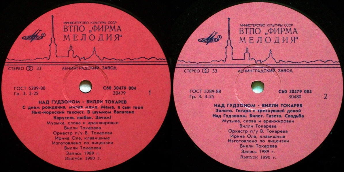 Вилли ТОКАРЕВ. «Над Гудзоном»