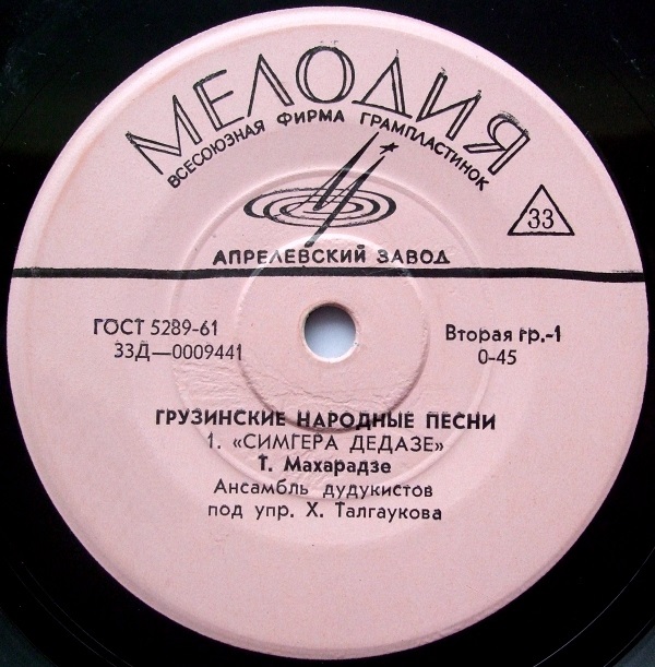 Грузинские народные песни