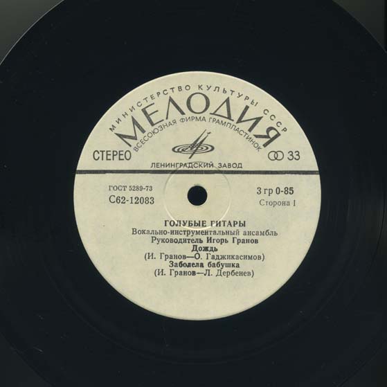 ВИА "Голубые гитары" - Красная Шапочка, Серый Волк и «Голубые Гитары»