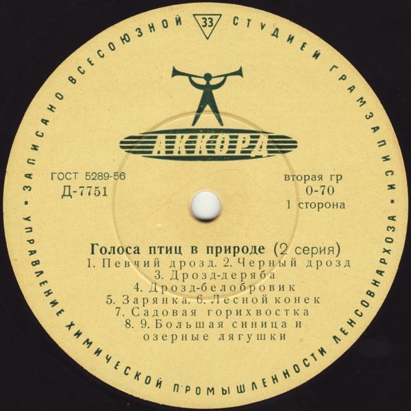 ГОЛОСА ПТИЦ В ПРИРОДЕ (2 серия)