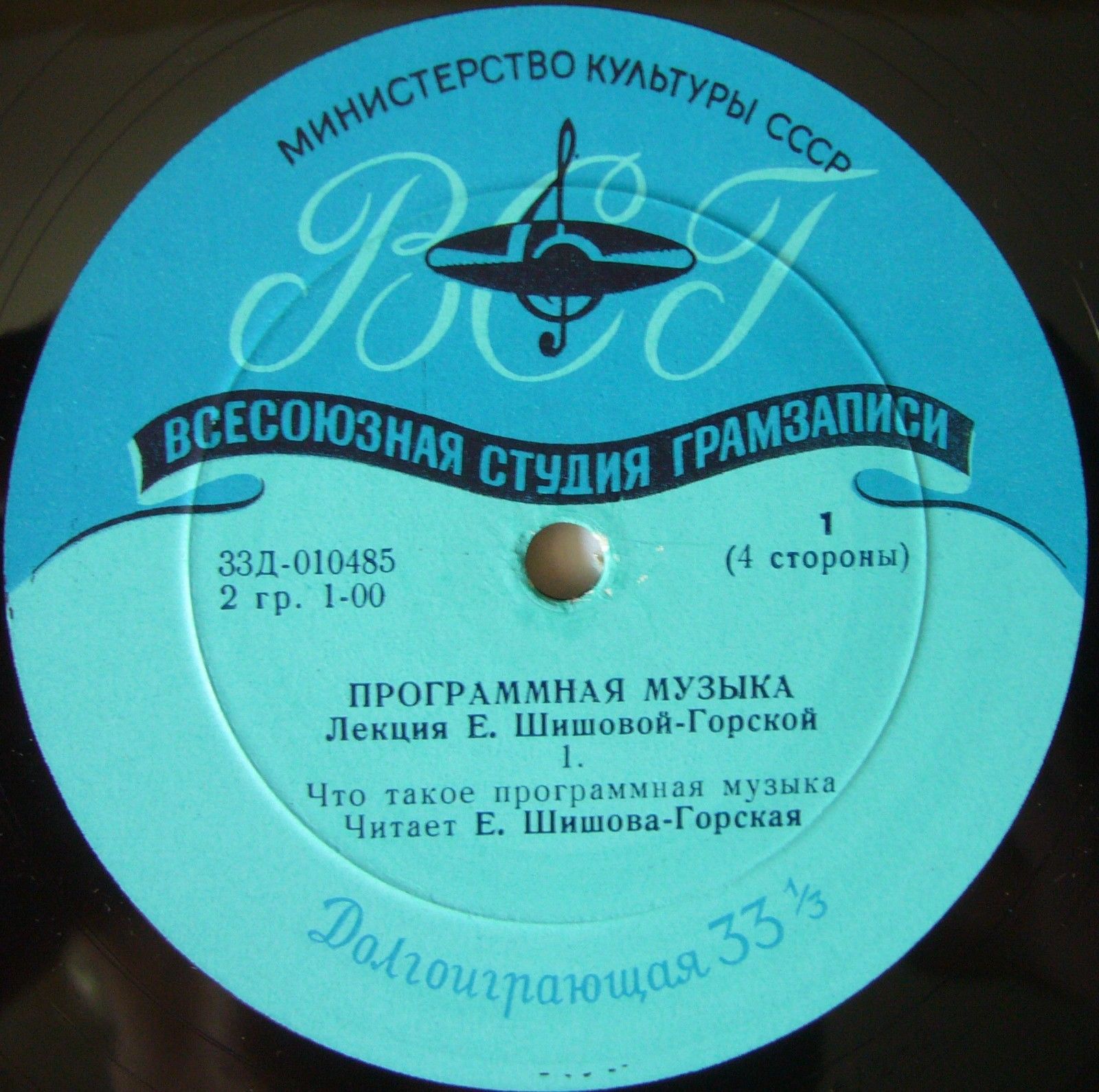 "ПРОГРАММНАЯ МУЗЫКА" (лекция Е. Шишовой-Горской)