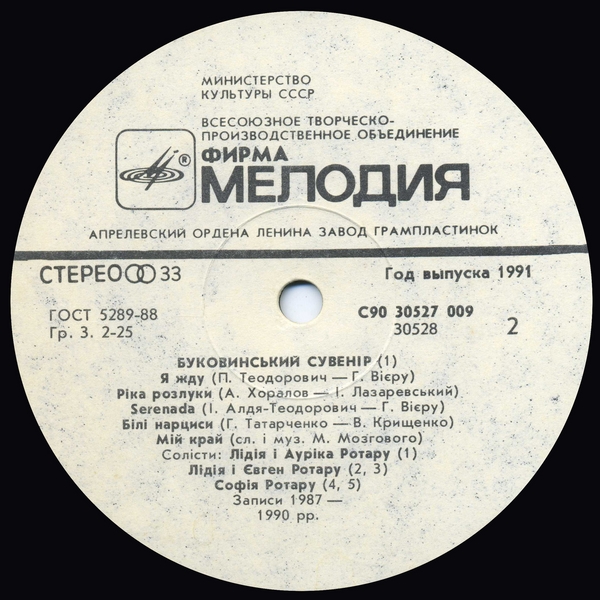 Буковинський сувенiр