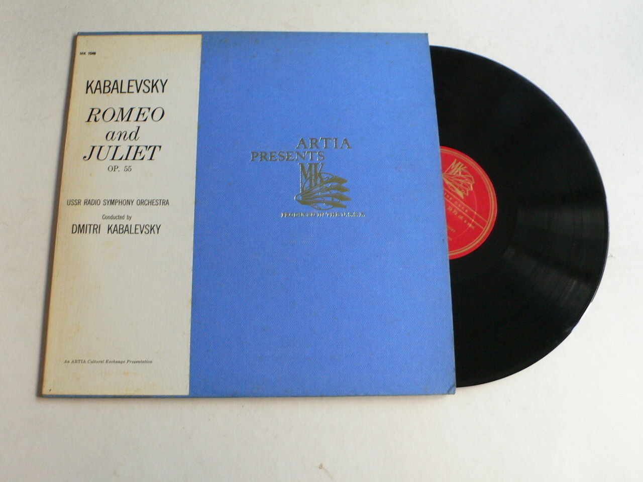 Д. Кабалевский: Музыкальные зарисовки к трагедии В. Шекспира "Ромео и Джульетта" (БСО ЦТ и BP, Д. Кабалевский)