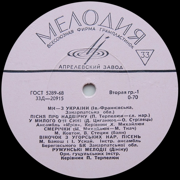 МИ – З УКРАЇНИ (ІВАНО-ФРАНКІВСЬКА, ЗАКАРПАТСЬКА ОБЛ.)