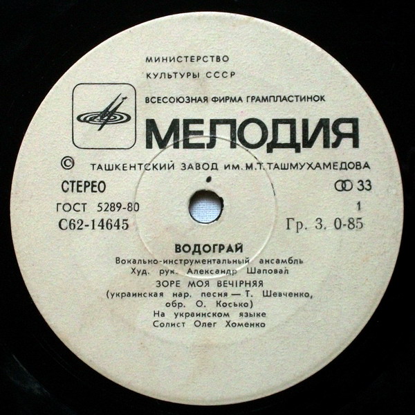 ВИА "Водограй"