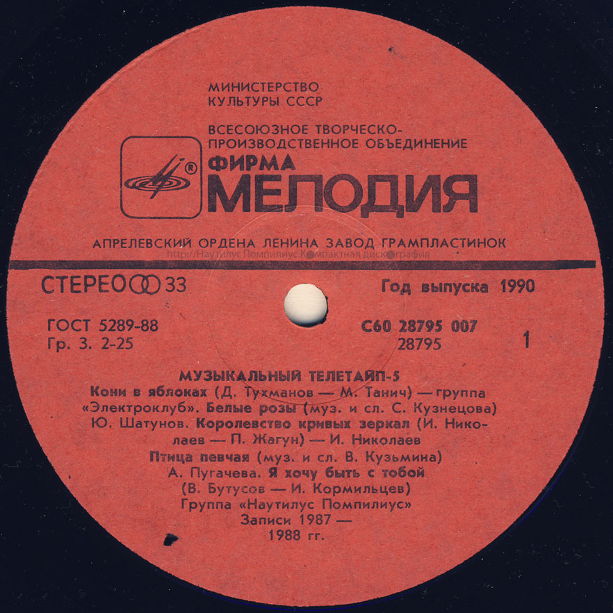 Музыкальный телетайп 5