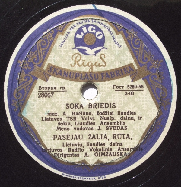 Žvaigždutė / Šoka Briedis; Pasėjau Žalią Rūtą