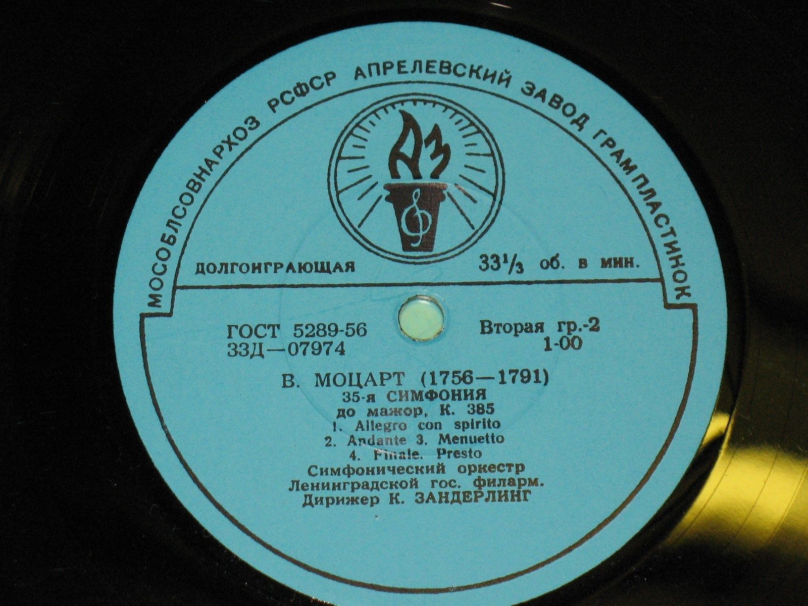 В. А. Моцарт: Симфонии № 33, № 35