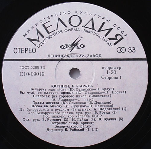 КВIТНЕЙ, БЕЛАРУСЬ!