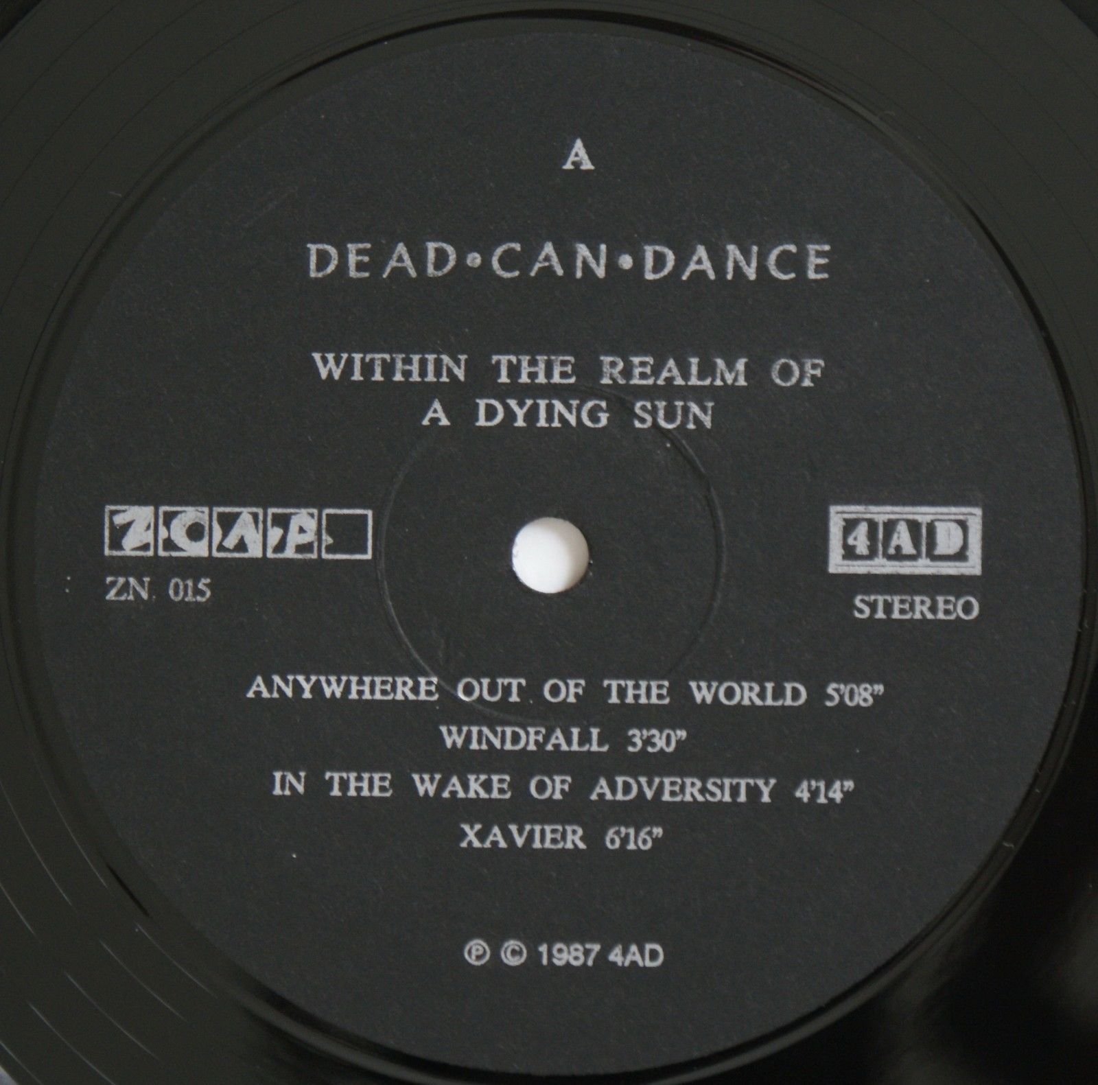 DEAD CAN DANCE. Within The Realm Of A Dying Sun