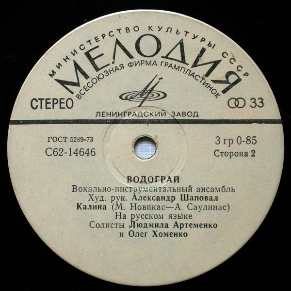 ВИА "Водограй"