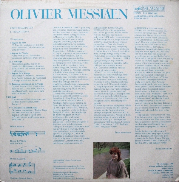 О. МЕССИАН (1908):