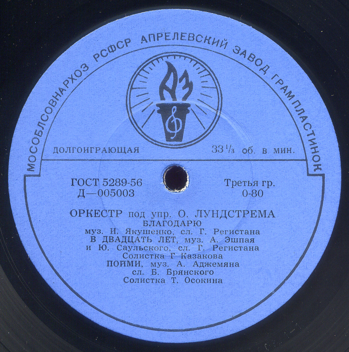 Эстрадный оркестр п/у О. Лундстрема
