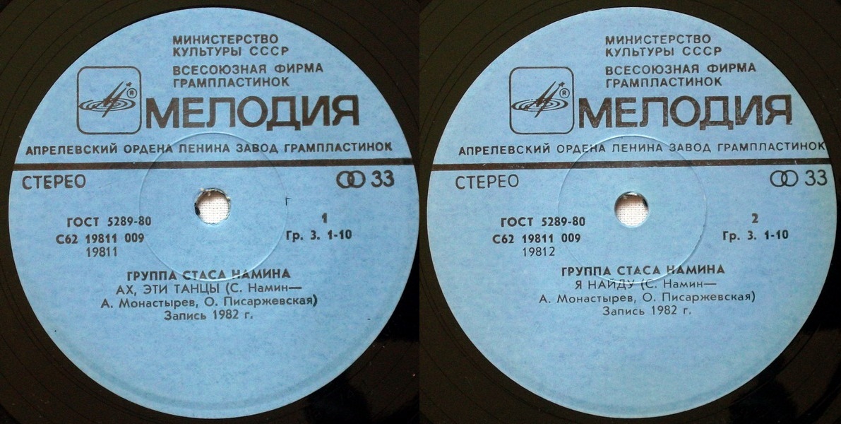 Группа Стаса НАМИНА