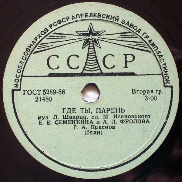 Где ты, парень / Мчатся гуси вереницей