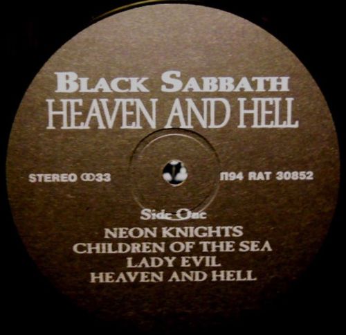 BLACK SABBATH «Heaven And Hell»