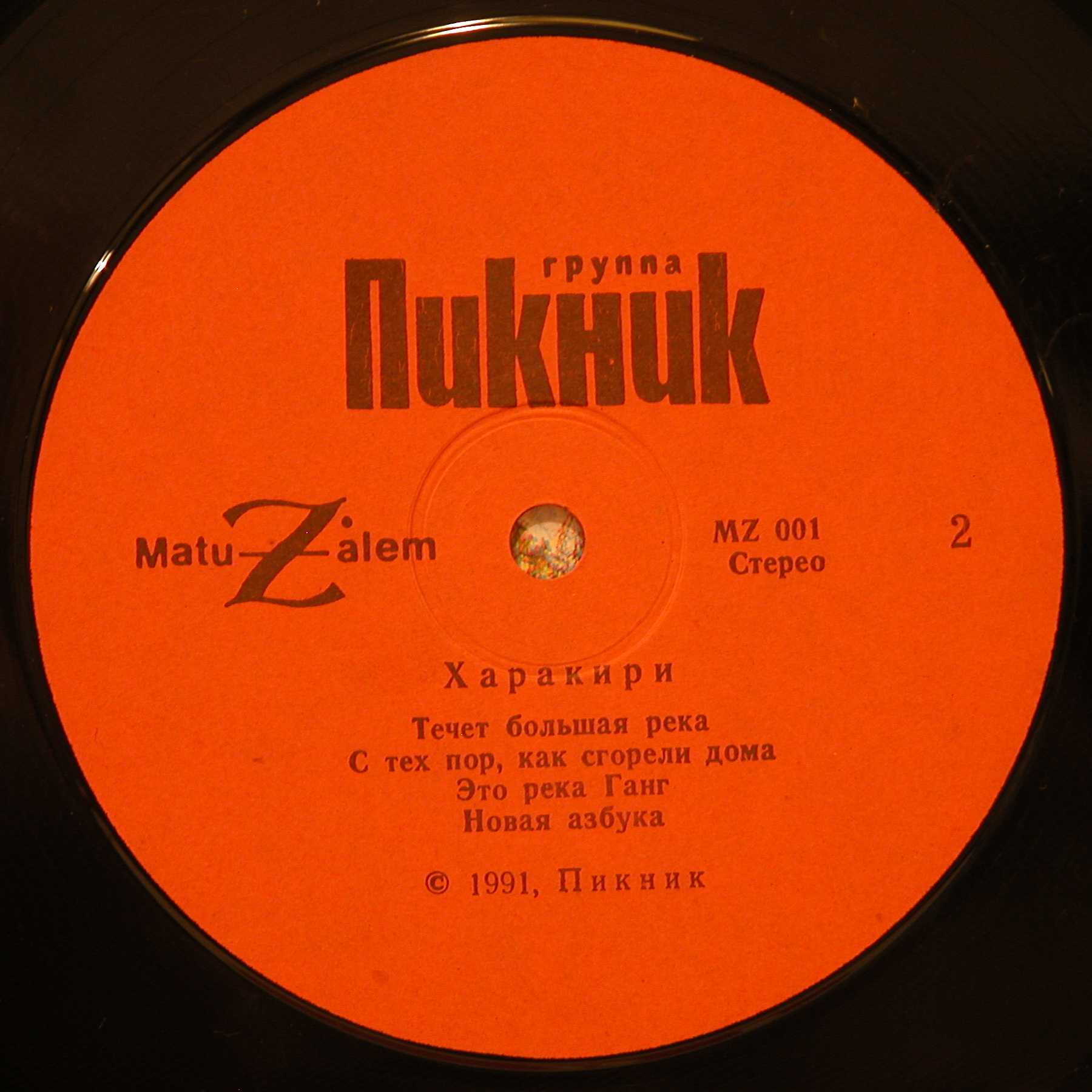 Группа «ПИКНИК». Харакири