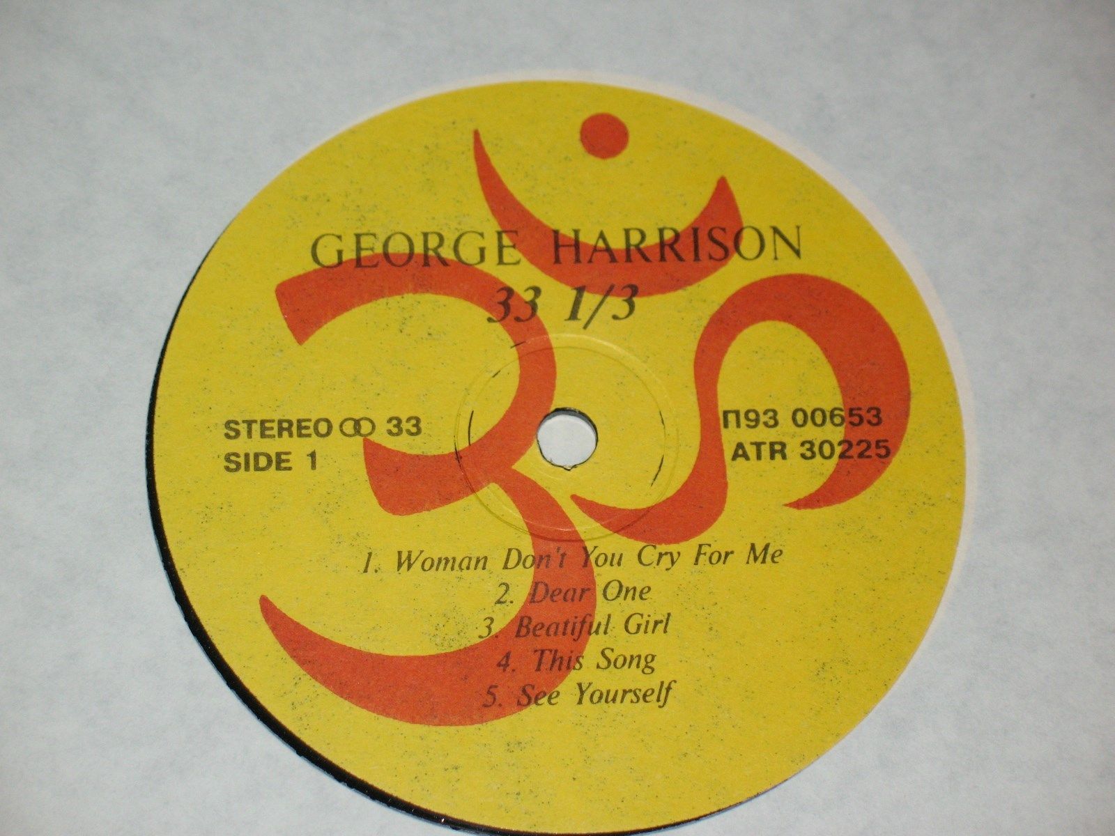 HARRISON George «33 & 1/3»