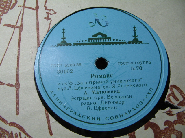 Песни из к/ф «За витриной универмага»