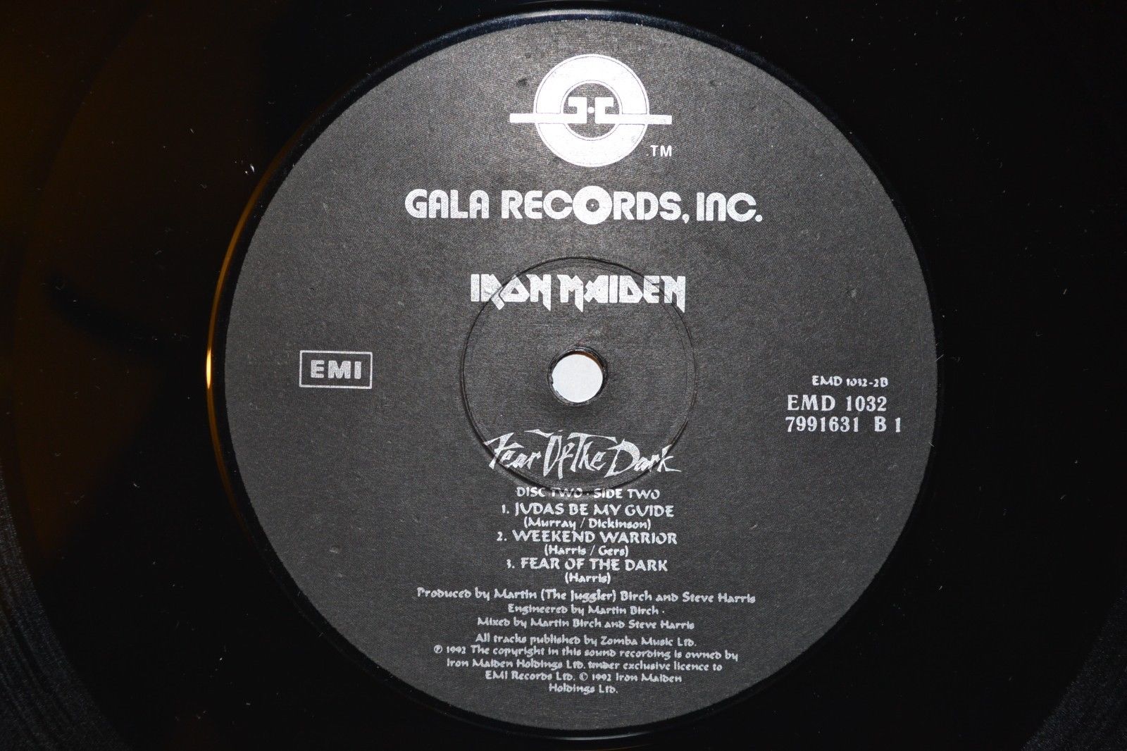 IRON MAIDEN «Fear Of The Dark» (запись 1992 г.)