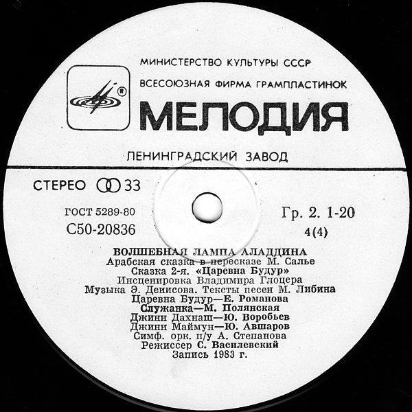 Волшебная лампа Аладдина