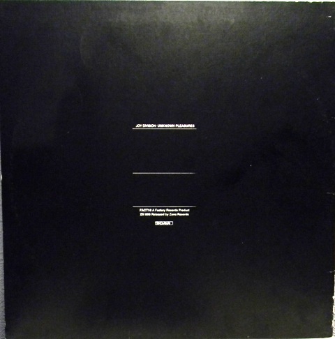 JOY DIVISION. Unknown Pleasures