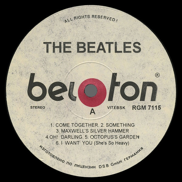 The BEATLES. Abbey Road