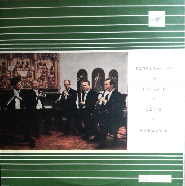 Квинтет духовых инструментов гос. филармонии Эстонской ССР / ENSV Riikliku Filharmoonia Puhkpillikvintett‎– Kvartett